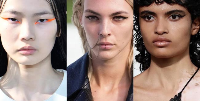 The Best of Paris and Milan Spring/Summer 2022 Runway Beauty Looks